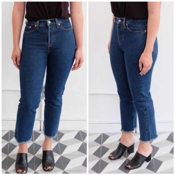 Levi's Wedgie Straight Jeans Below the Belt - Picture 6 of 9